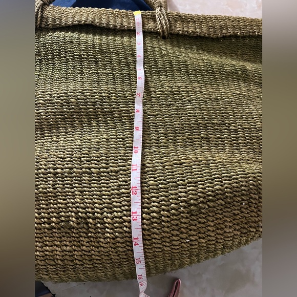 Shoulder bag big rattan style - Picture 3 of 4